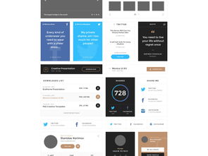 高效设计助力 外国网站UI模板素材免费下载指南